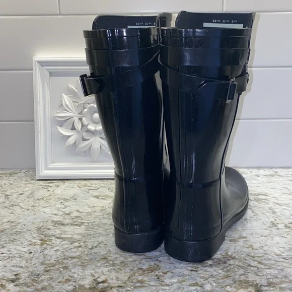 Hunter Original Refined Back Strap boots - Picture 2 of 13